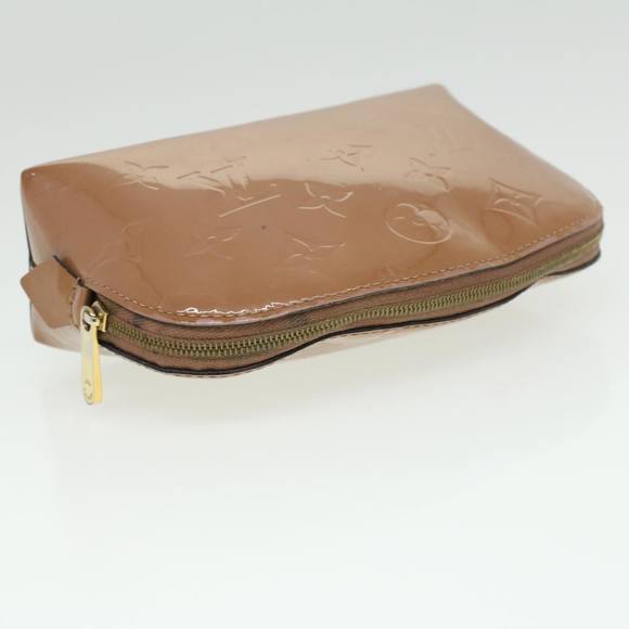 LOUIS VUITTON Monogram Vernis Pochette Cosmetic Pouch Pink M90008 LV Auth am3598 - Picture 5 of 16